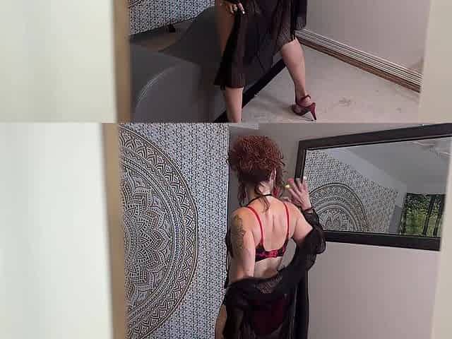 Glamorous Step-Mamas Massage turns Raunchy whilst Hubby is at Work