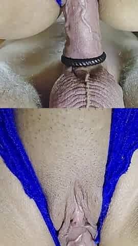 Close up of Hot Latina Pussy Penetrated by Hard Cock