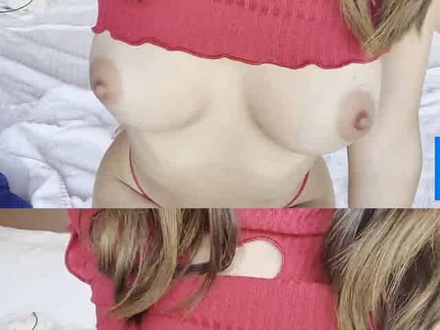 Big-Titted Brazilian Teen's Solo Webcam Show