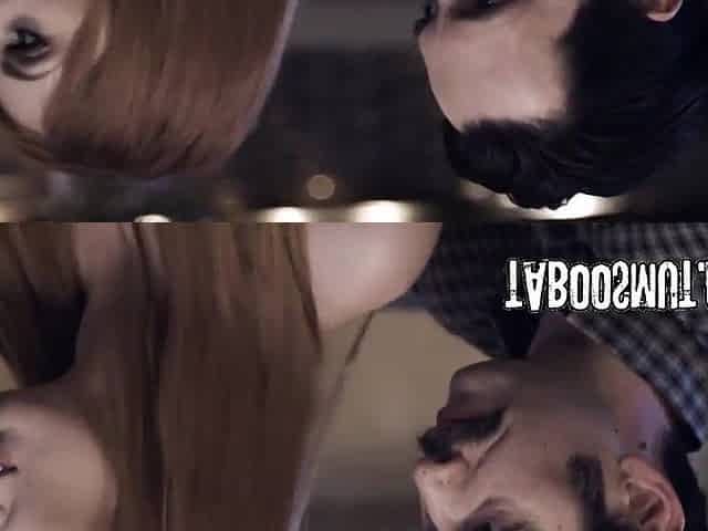 Breasty Babysitter Accedes To Three-some With Redhead mother I'd like to fuck And Her Spouse