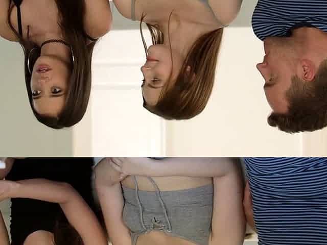 Lesbo teen threesome amateur babes