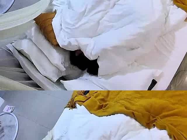 Hidden cam caught masturbating