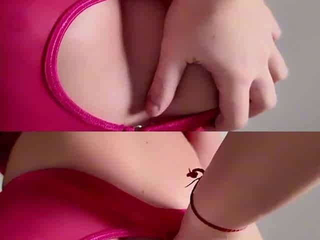 My adorable girlfriend takes on her best lingerie and fucks me hard