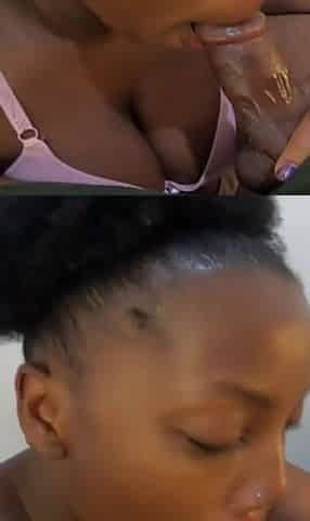 Dirty Girl Get on Your Knees & Sneeze Ask to Be Excused with Dick in Your Mouth Rub Balls Jmd Black Afro Bitch - Mastermeat1