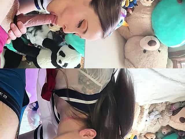 Amateur party teen fuck cumshot
