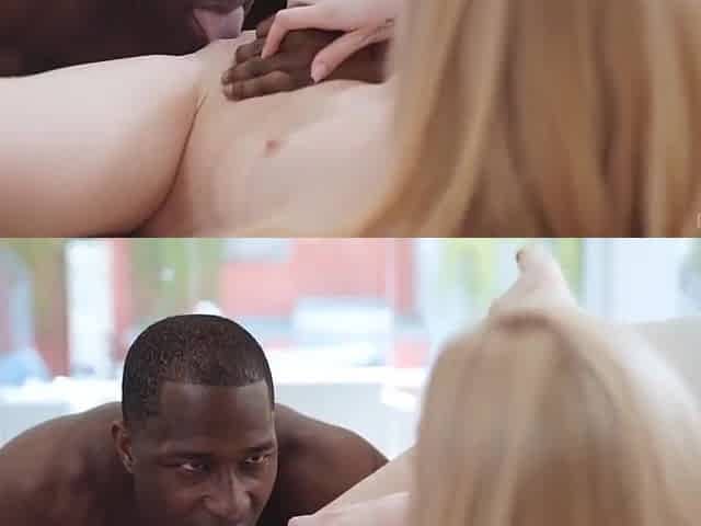 Blond Interracial And Interracial Big - Big Prick For Pretty