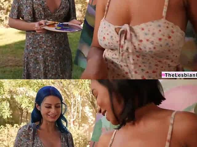 At no time thought my large boobs bffs ebony cunt tastes so wonderful