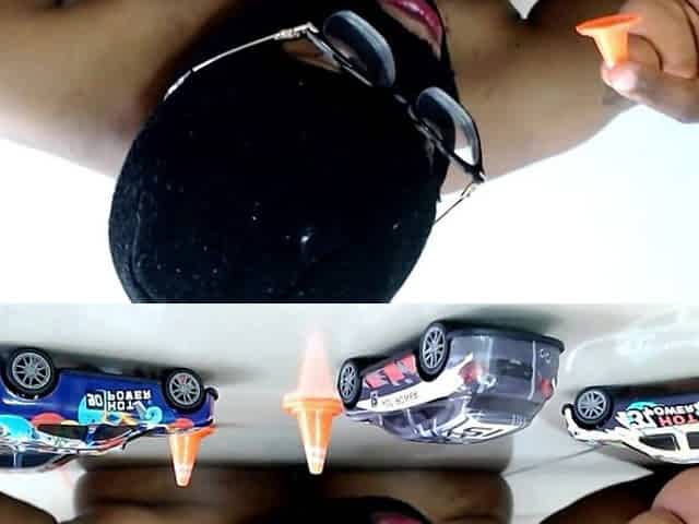 Nascar Race Truck Breast Stomping and Crushing