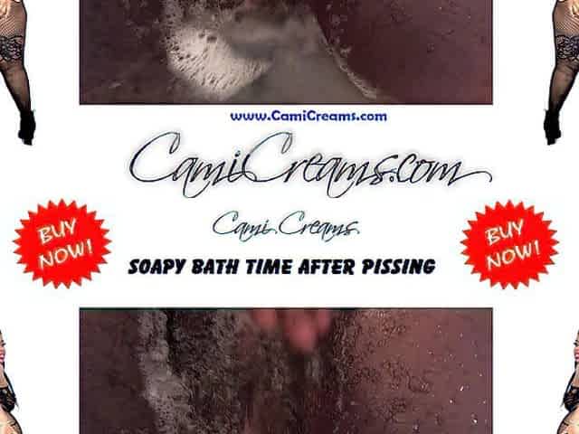 big beautiful woman Black Juicy Sounds Soapy Shaggy Pink Vagina Fingered Bathtub - Cami Creams