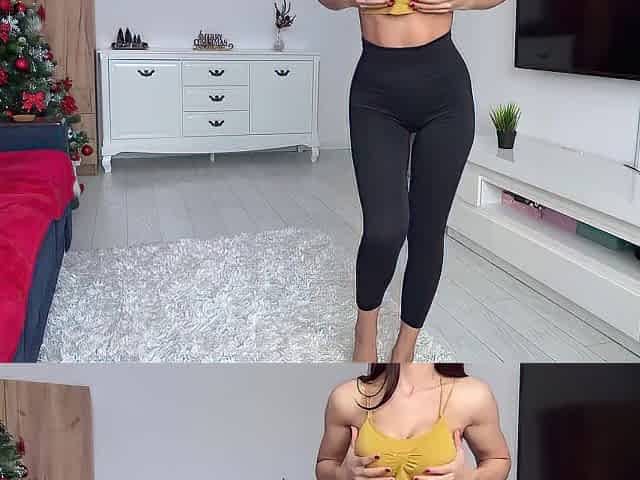 My Try on Haul Recent Leggings Finish with Fingering My Juicy Twat