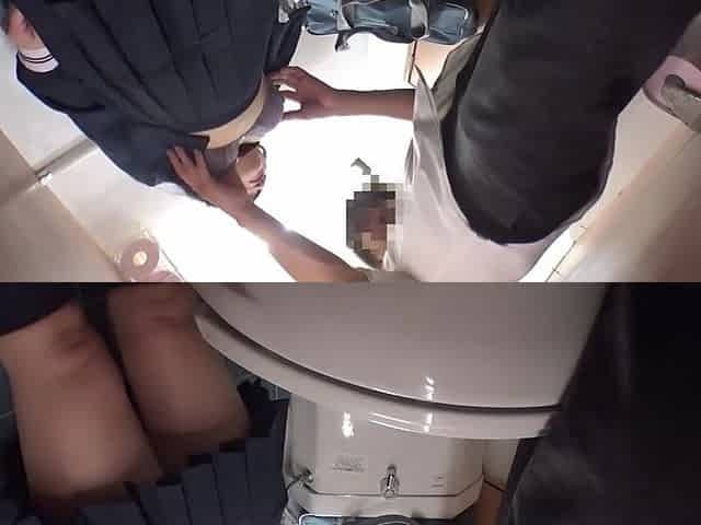 High School Girl Toilet Sex Voyeurism 4-3