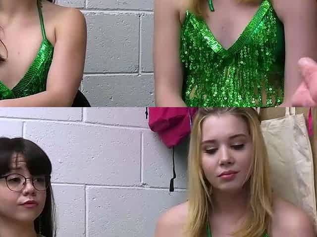 Sexy thief duo eats pussy and sucks dick