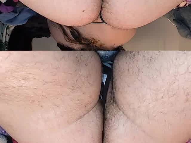 curly and squishy butt widening