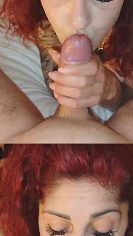 The Best Blowjob, My Mouth Is Overflowing with Cum