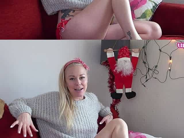 Waiting for Santa: He Spanks Me on Christmas Eve!