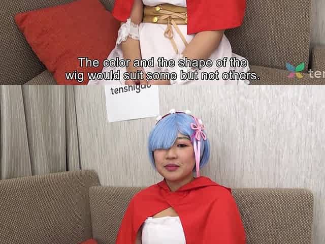 Riho Machida Is in Her Anime Costume When She Visits Us Today