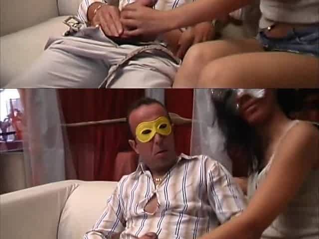Sexy Masked Milf With Small Tits Fucked And Cummed On Pussy By Huge Amateur Cock