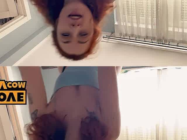 Cherry Candle gives u her 1st tugjob and BJ