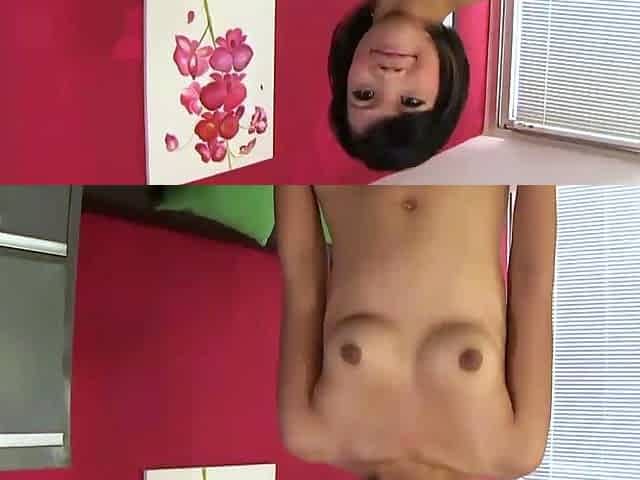 Naked Babe Audition To Gogo Club For Sex
