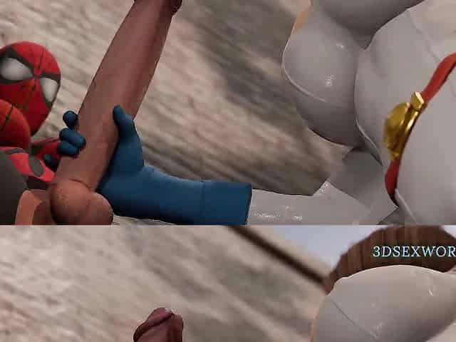 PAWG Vigour Beauty x Spider stud with Lengthy Weenie (CG Gameplay)