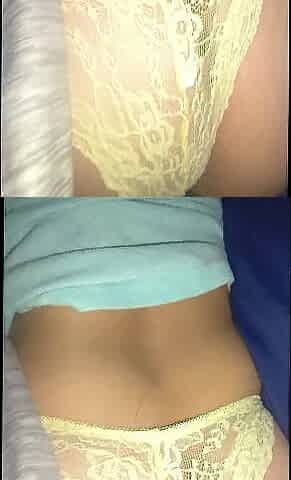 My stepsister likes it when I touch her belt and booty.