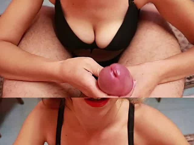 Glamorous Beauty is played by a Large Jock and Cums in Throat