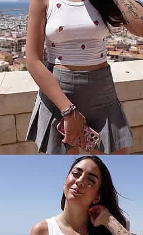 German Scout - Latina Girl Kitty Love Pick up for Casting Fuck with Massive Cum
