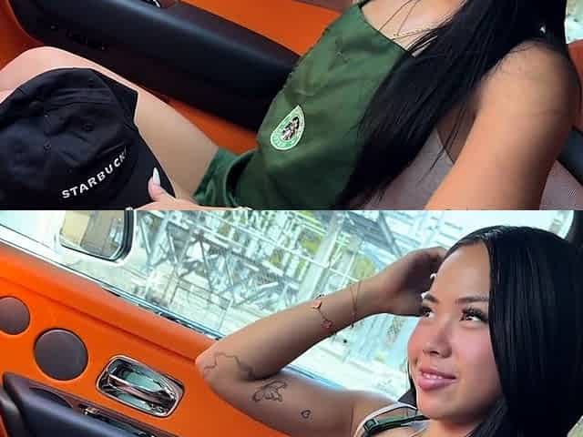 Vivienne Vo Starbucks Girl Gets Banged In The Car Onlyfans