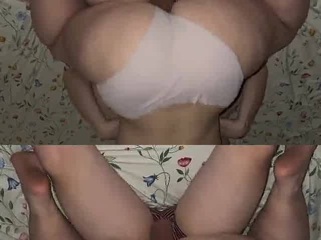 A Blond In Pants Rides Her Ally's Penis