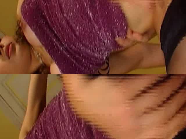 Blonde Spreads Wide for Lesbian Fingering and Deep Pounding