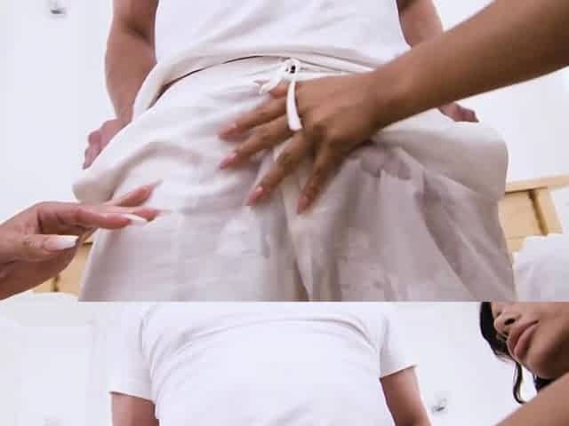 Big-Assed Latins Share Their Masseur And His Cum Part 6