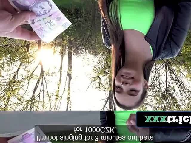 Curvy Czech Cutie Takes a Wild Ride by the Teach Tracks