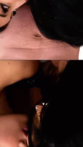 Double blowjob with CJ Miles and Nicole Doshi