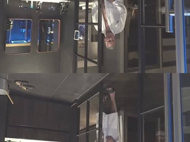 Creampie in the Hotel Sauna!