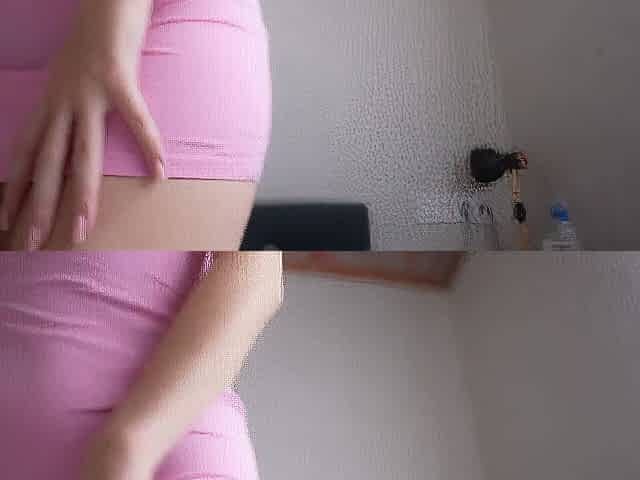 Solo Teen Teasing U In Taut Mini Suit