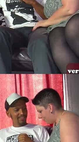 Fat German BBW Stepaunt Seduces BBC Stepnephew