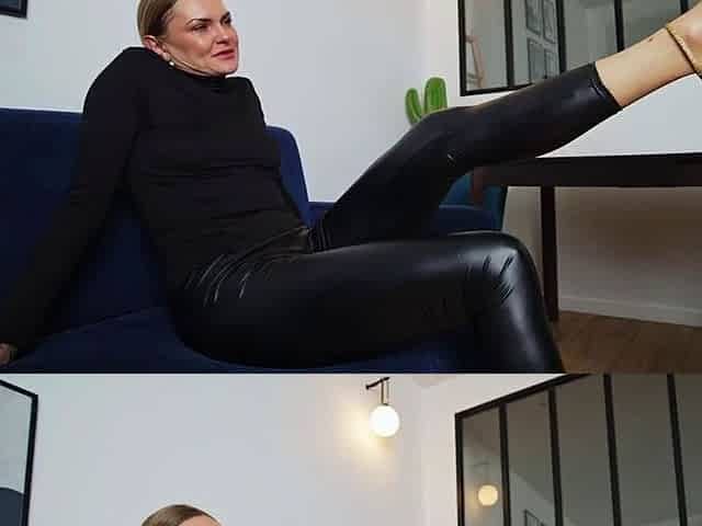Blonde Foot Fetish on Cam