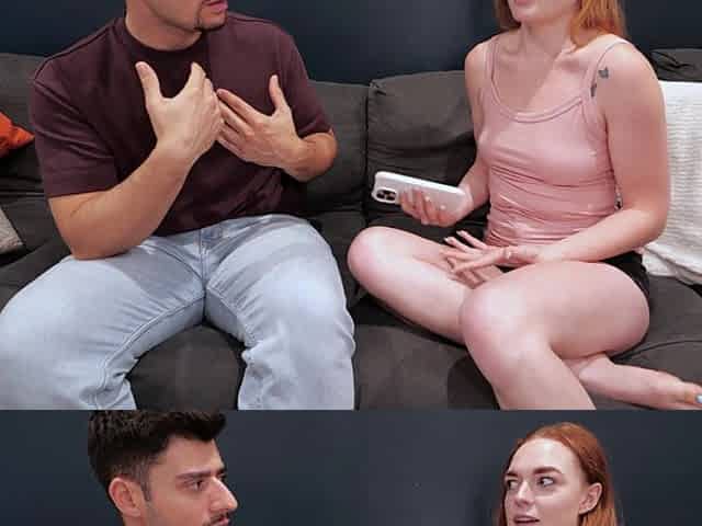 Balls Deep for Redhead Petite and Big Facial