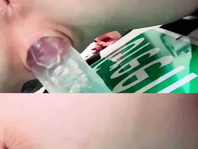 Chubby mature brunette uses toys to masturbate