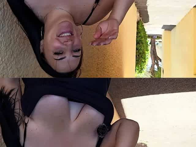 FRENCH BBW SHOWING OFF BECAUSE SHE'S A SLUT WHO LOVES TO