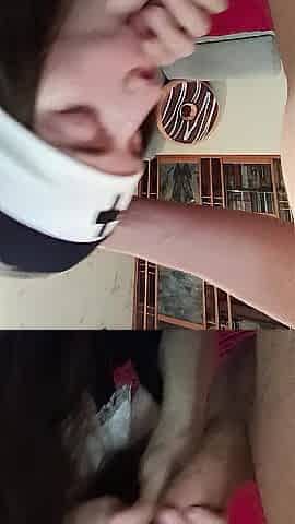 Sex with Nun, oral job, rider, cum inside snatch
