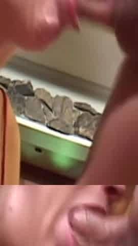 Tears of Joy in Her Eyes as He Thrusts Hard Into Her Anus
