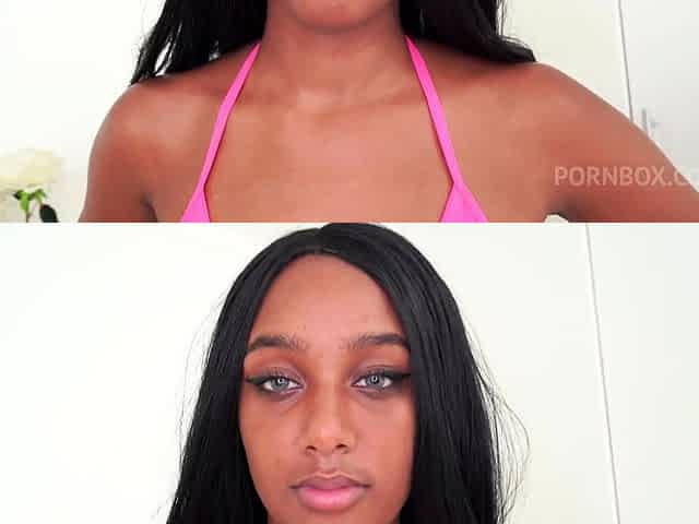 Cute teen blowjob and hard doggystyle fuck