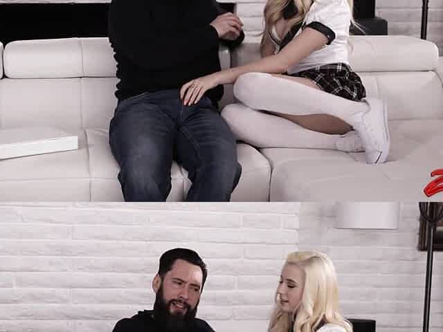 Slim blonde Carolina Sweets begs for creampie - Zero Tolerance