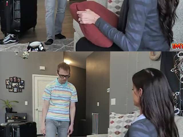 Sofie awards Alex by taking fine care of his boner (Sofie Marie, Alex Jett)