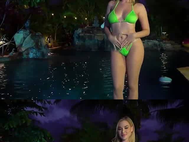 Xxlayna Marie, Blake Blossom And Berry Mckockiner - Teen 18+ Pool Party (2022)