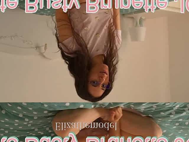 Breasty Brunette hair Striptease JOI - teaser