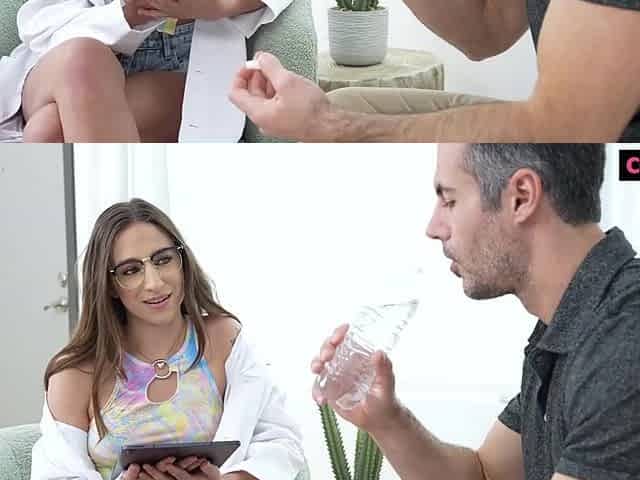 Venice Rose Empties Balls With Her Cunt For Science