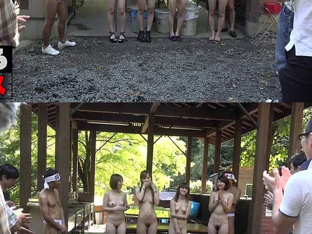 Asian teens outdoor orgy