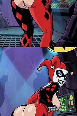 Tight Bald Ass Pussy Harley Quinn Teasing